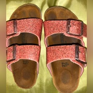Preloved Toddler Glitter Birkenstock Sandals